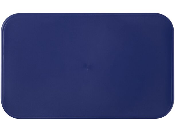 Fiambrera MIYO 700ml con banda PET reciclado Azul/azul detalle 3