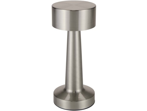 Lámpara de mesa recargable regulable Aludra Plateado detalle 17