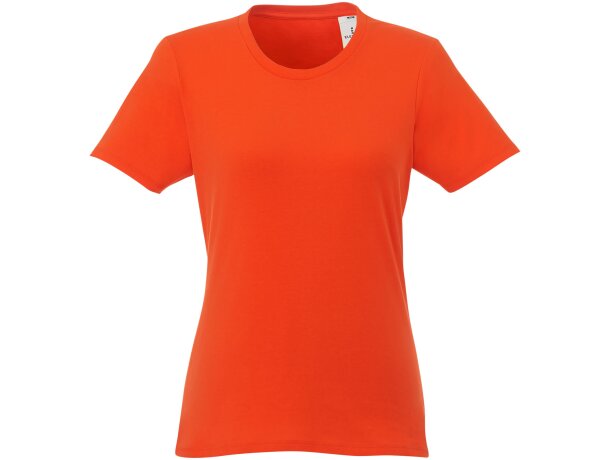 Camiseta de manga corta para mujer ”Heros” Naranja detalle 26