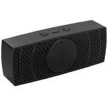 Altavoz con bluetooth y micrófono integrado personalizado negro intenso Altavoz con bluetooth y micrófono integrado personalizado negro intenso