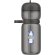 Bidón deportivo con tapa flip y pajita integrada Mepal 600ml Negro intenso detalle 3