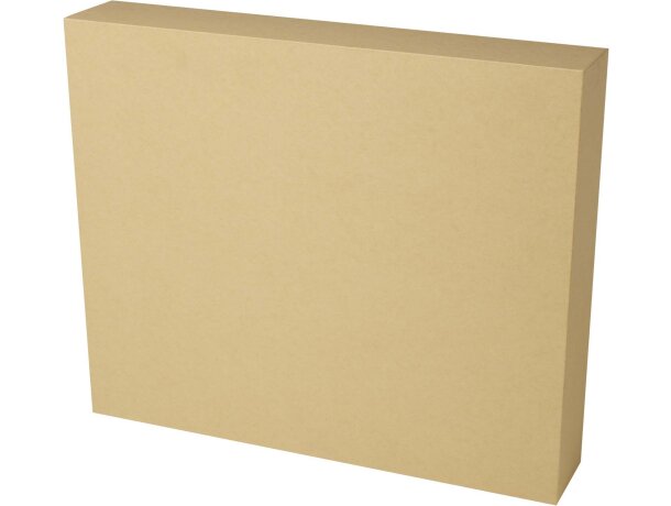 Set de regalo Carmen con libreta A5 y bolígrafo de bambú Negro intenso detalle 3