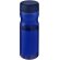 Bidón deportivo de 650 ml con tapa de rosca H2O Active® Base Tritan™ Azul/azul