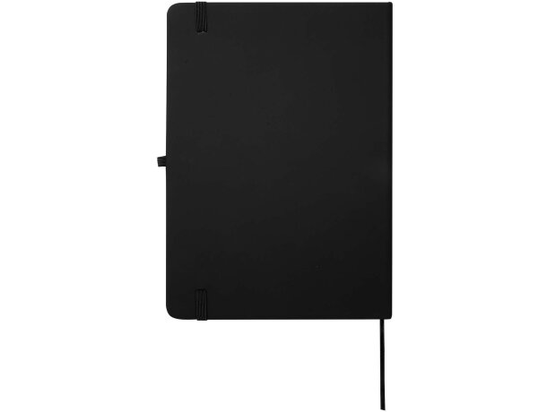 Libreta tapa dura A5 Spectrum Plus con papel certificado FSC Negro intenso detalle 3