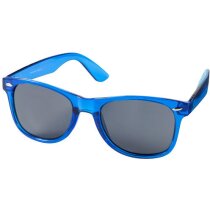 Gafas de sol barato varios colores transparentes personalizada azul
