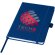 Libreta tapa dura plástico oceánico reciclado Thalaasa FSC Azul detalle 13