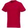 Camiseta de manga corta de material reciclado GRS de hombre Jade Rojo detalle 8