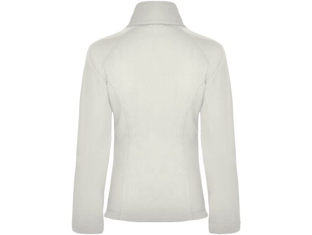Chaqueta softshell mujer Antártida Roly con cremallera invertida detalle 1