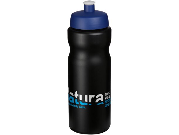 Bidón deportivo Baseline Plus 650 ml con tapa antifugas Azul/negro intenso detalle 17