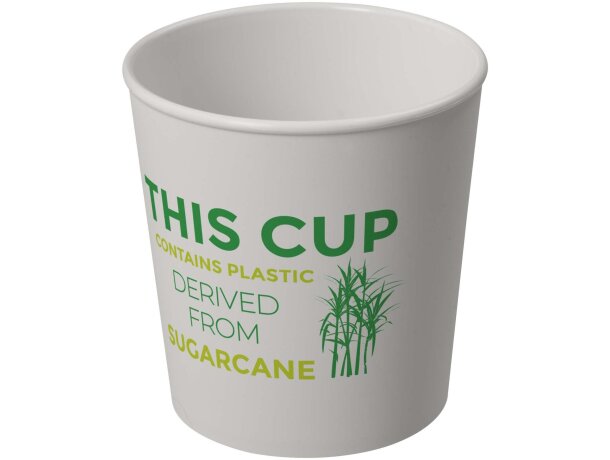 Vaso 200 ml Americano Switch Renew con bioplástico de caña Blanco marfil detalle 1