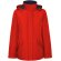 Parka acolchada America de Roly para mujer en poliéster reciclado Rojo