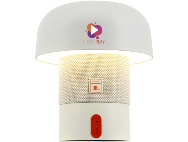 Altavoz portátil con lámpara Kooduu Sensa Play Mini Blanco detalle 9