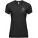 Camiseta deportiva manga corta mujer Bahrain Roly técnica Negro intenso detalle 5