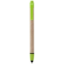 Bolígrafo para tablet con puntero personalizado verde claro Bolígrafo para tablet con puntero personalizado verde claro