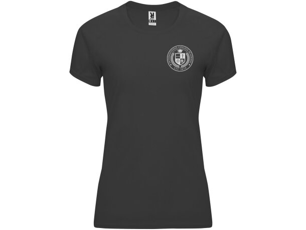 Camiseta deportiva manga corta mujer Bahrain Roly técnica detalle 69