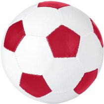 Balón de fútbol blanco y azul personalizado blanco