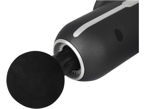 Pistola de masaje Prixton MGF80 Synergy con 4 cabezales Negro intenso detalle 4