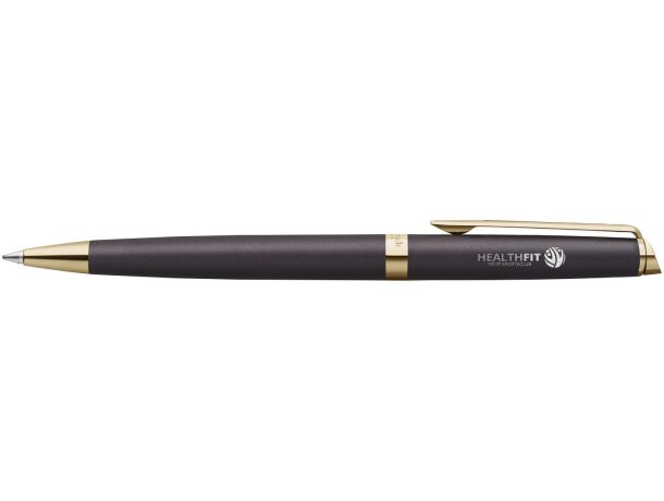 Bolígrafo Waterman Hemisphere acero inoxidable lacado Negro intenso detalle 1