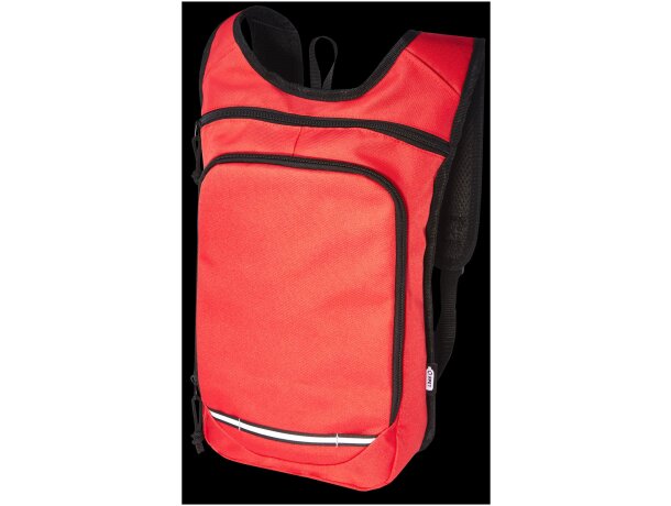 Mochila exterior GRS RPET Trails 6,5L certificada sostenible Rojo detalle 33