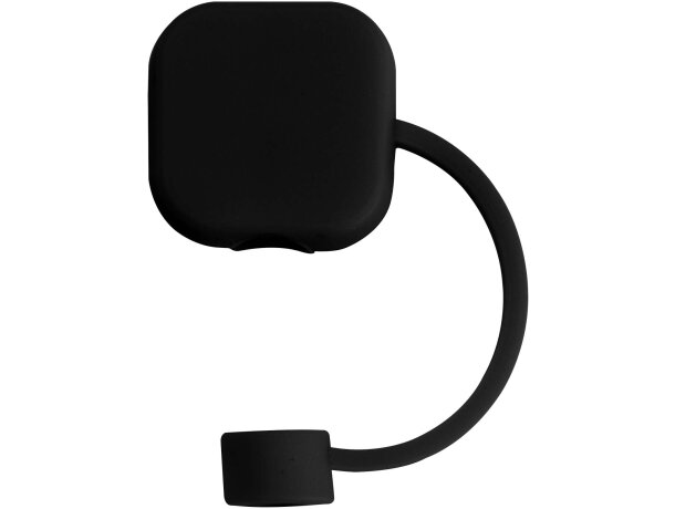 Funda de silicona Sip para pajita reutilizable sin BPA Negro intenso detalle 2