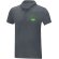 Polo manga corta Deimos cool fit para hombre Gris tormenta detalle 29