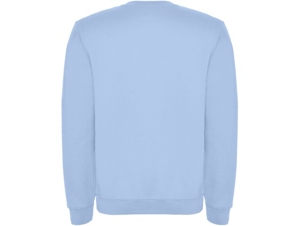 Sudadera cuello redondo unisex Clásica Roly personalizable Azul celeste detalle 27