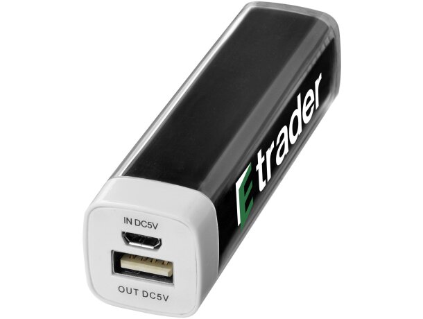 Power bank de plástico modelo flash merchandising