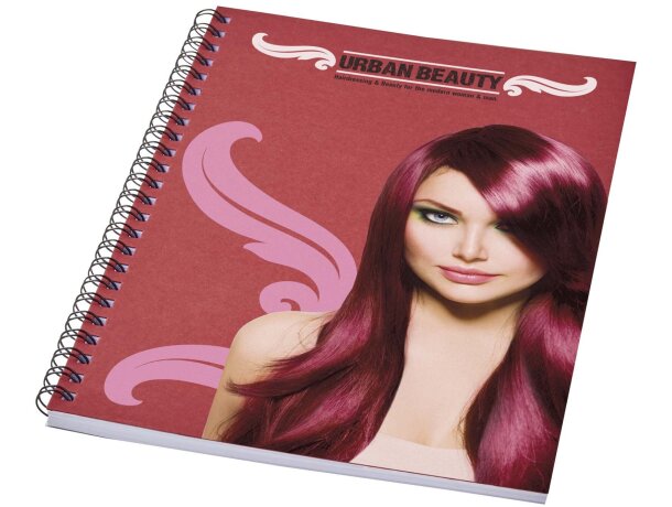 Cuaderno espiral A5 Desk-Mate papel reciclado 50 hojas detalle 15