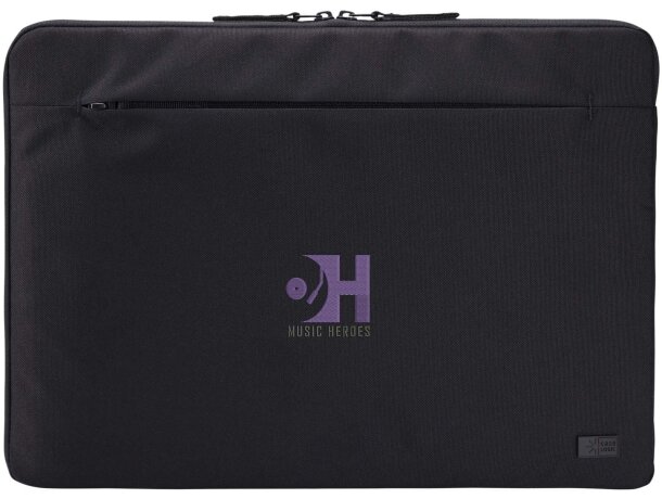 Funda reciclada Case Logic Invigo para portátil de 15,6 Negro intenso detalle 1
