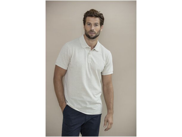 Polo manga corta unisex Aware Emerald con tejido reciclado detalle 23