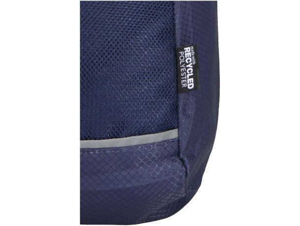 Bolsa cruzada de hidratación Nomad 6L en poliéster reciclado Azul marino detalle 12