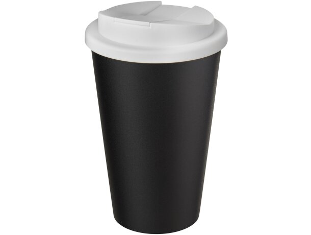 Americano® Eco Vaso reciclado de 350 ml con tapa antigoteo personalizada