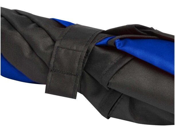 Paraguas cortaviento Jeff con apertura automática y fibra vidrio Azul real detalle 5