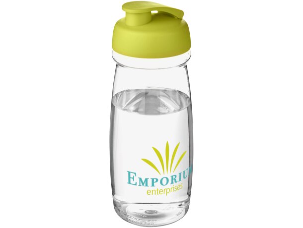 H2O Active® Pulse Bidón deportivo con Tapa Flip de 600 ml Transparente/lima detalle 65