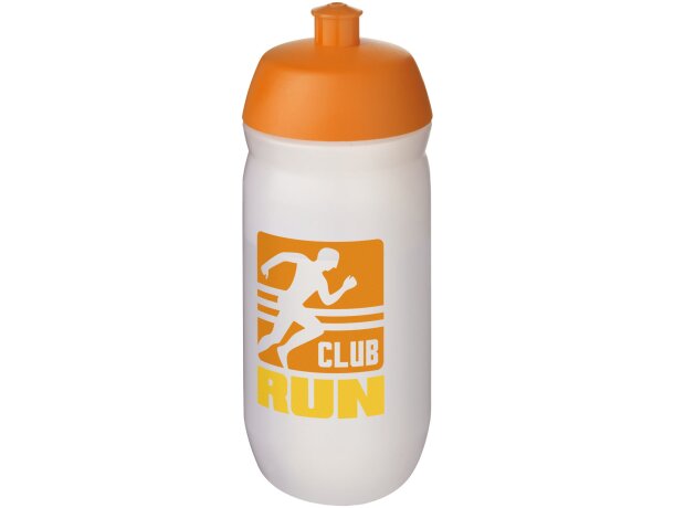 Bidón deportivo de 500 ml HydroFlex™ Clear Naranja/transparente escarchado detalle 13