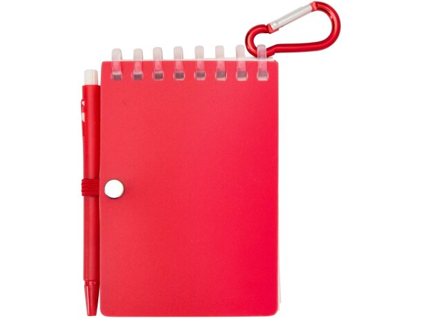Set libreta tapa blanda y bolígrafo exterior Lig Mini Rojo detalle 21