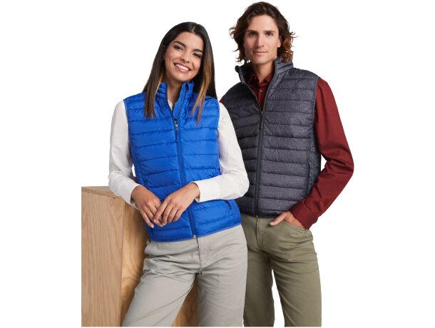 Chaleco con aislamiento Oslo Roly hombre Negro intenso detalle 4