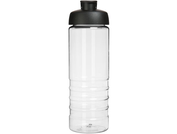 H2O Active® Treble Bidón deportivo con tapa Flip de 750 ml Transparente/negro intenso detalle 6