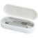 Set manicura Beautix con lima vidrio y cortaúñas acero Blanco