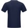 Camiseta orgánica manga corta hombre Azurite Azul marino detalle 15