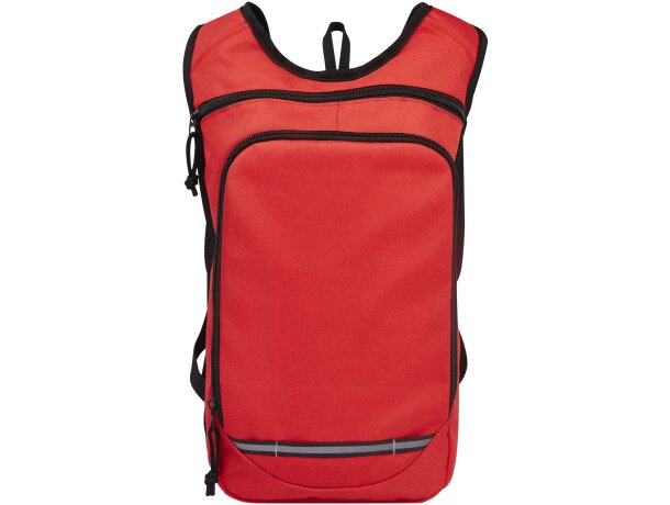 Mochila exterior GRS RPET Trails 6,5L certificada sostenible Rojo detalle 30
