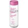 H2O Active® Vibe Bidón deportivo con tapa de rosca de 850 ml Transparente/rosa detalle 46
