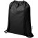 Bolsa con cuerdas Peru Blend de algodón reciclado GRS 5L Negro intenso