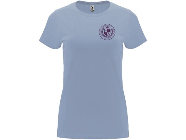 Camiseta manga corta mujer Capri Roly 100% algodón 170 g/m² detalle 65