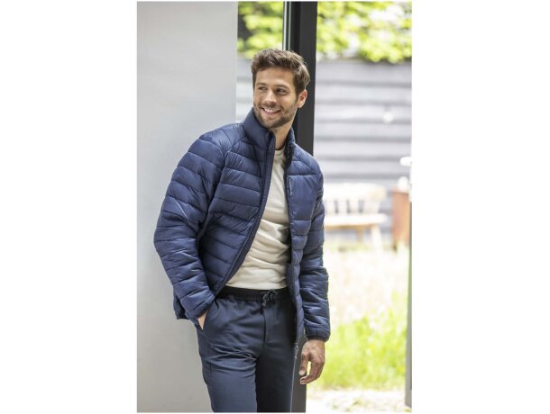 Chaqueta aislante de material reciclado hombre Athenas Negro intenso detalle 18