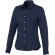 Camisa Oxford manga larga mujer Vaillant algodón 142 g/m² Azul marino