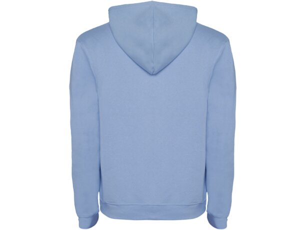 Sudadera con capucha para hombre Urban Roly Azul celeste/blanco detalle 32