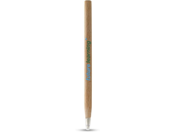 Bolígrafo de madera con tapa personalizado