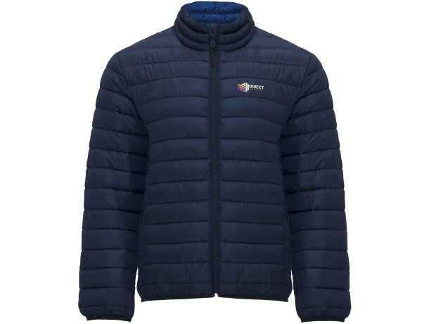 Chaqueta aislante Finland Roly hombre con relleno polyester Azul marino detalle 6