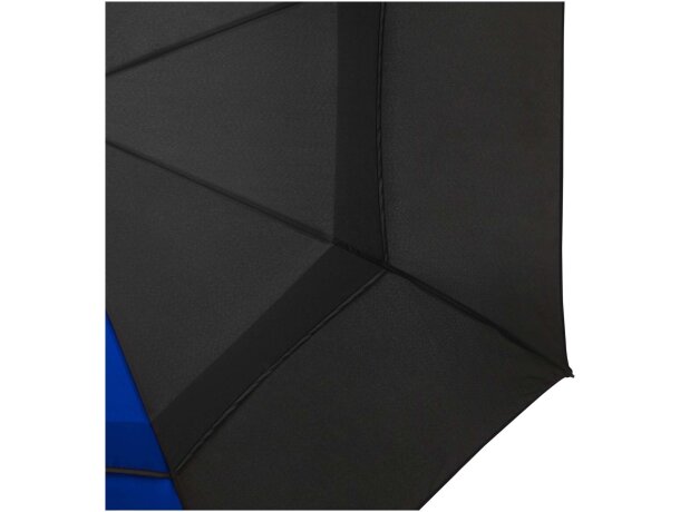 Paraguas cortaviento Jeff con apertura automática y fibra vidrio Azul real detalle 4